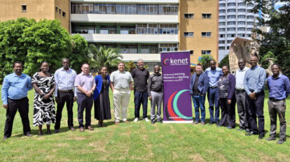 Teams from Jisc and KENET meeting as part of the GEANT Twinning Programme. Picture by Peter Kent, Jisc