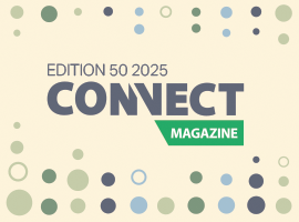 Cover of the 50th edition of the GÉANT CONNECT Magazine