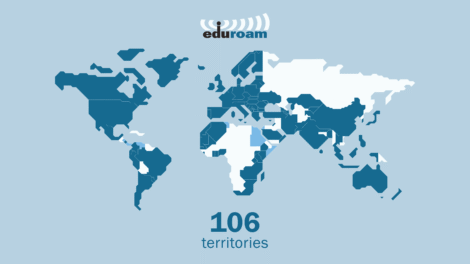 eduroam map January 2026