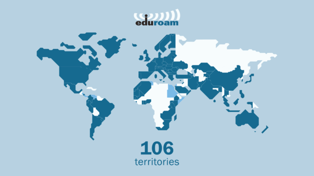 eduroam map January 2026